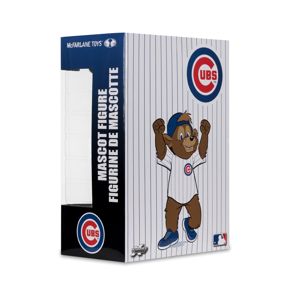 MLB SportsPicks Chicago Cubs Clark Mascot 7-Inch Posed Figure - Image 8