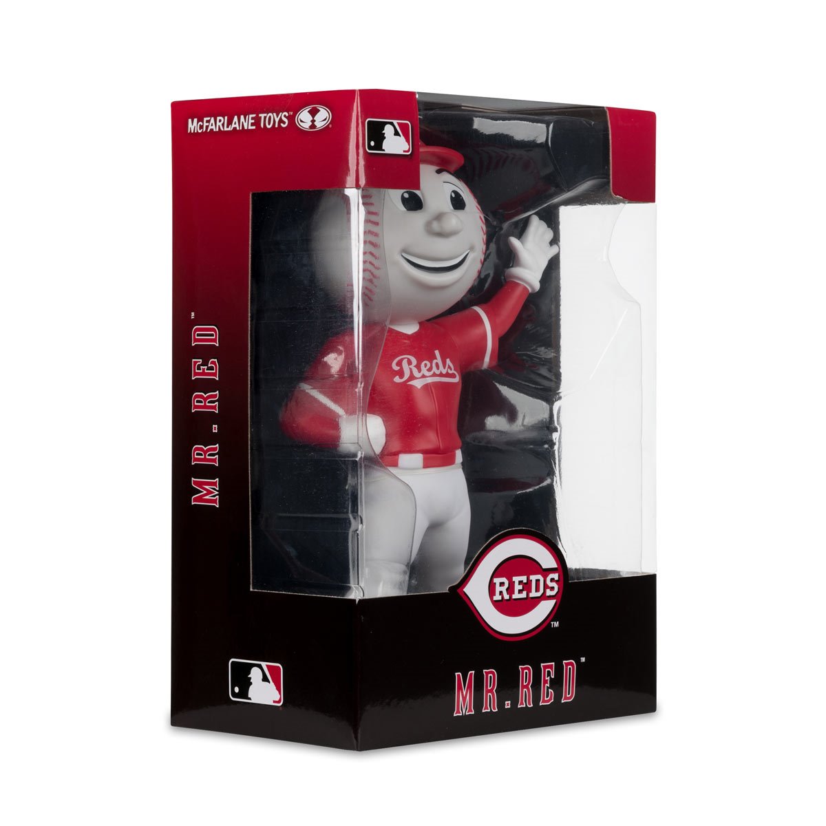 MLB SportsPicks Cincinnati Reds Mr. Red Mascot 7-Inch Posed Figure - Image 7