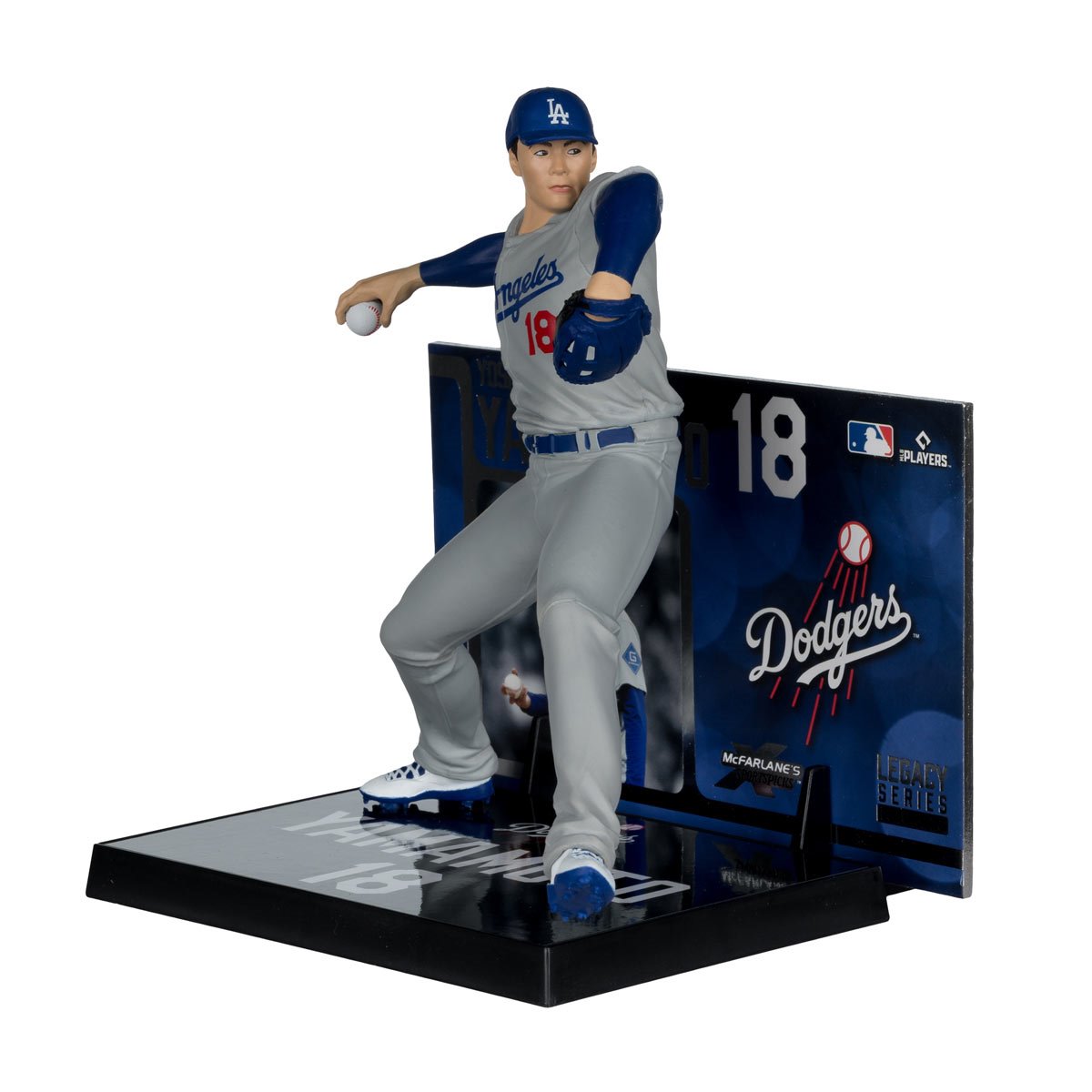 MLB SportsPicks Los Angeles Dodgers Yoshinobu Yamamoto 7-Inch Posed Figure - Image 3