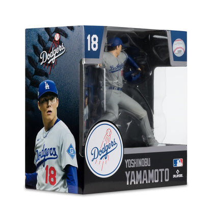 MLB SportsPicks Los Angeles Dodgers Yoshinobu Yamamoto 7-Inch Posed Figure - Image 7