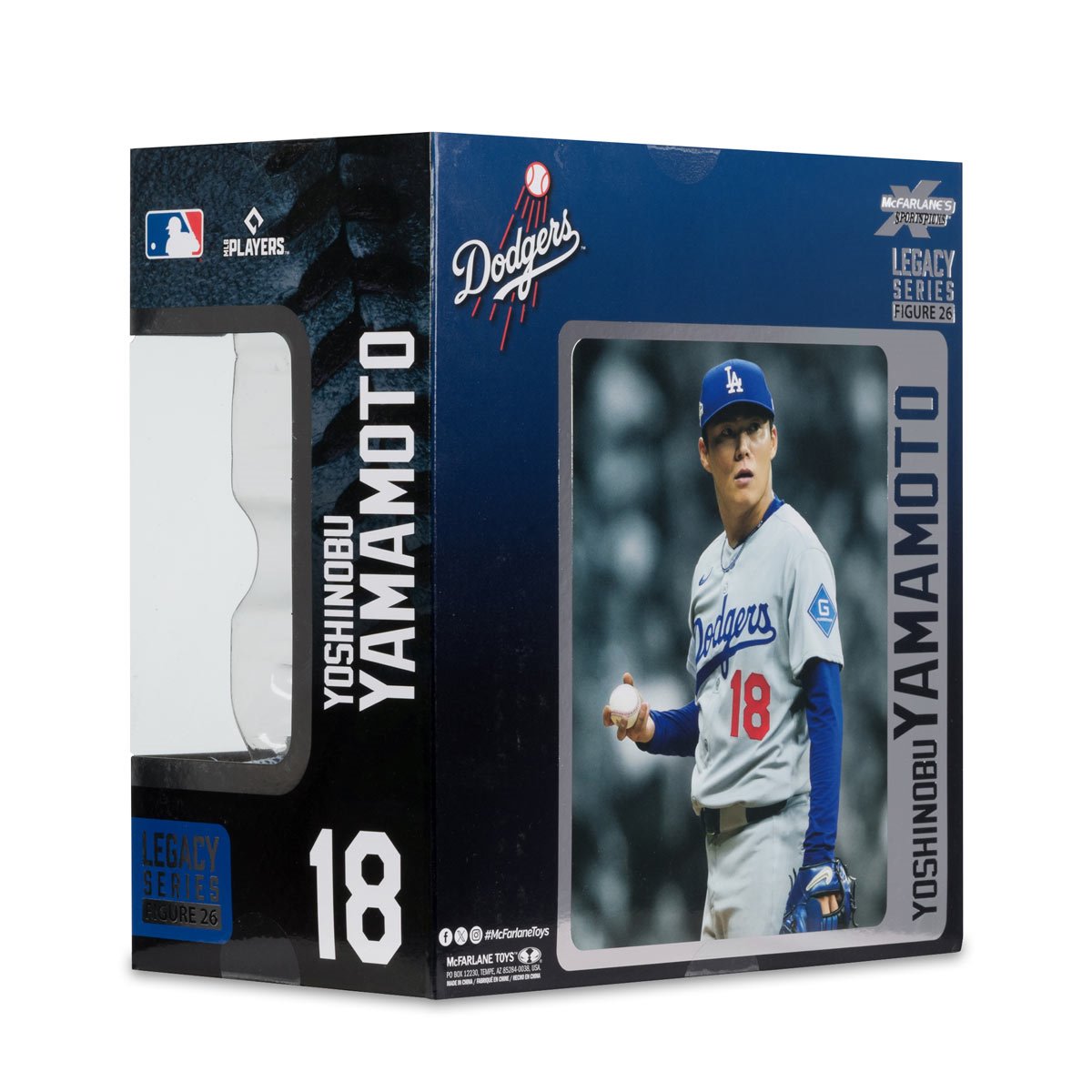 MLB SportsPicks Los Angeles Dodgers Yoshinobu Yamamoto 7-Inch Posed Figure - Image 8