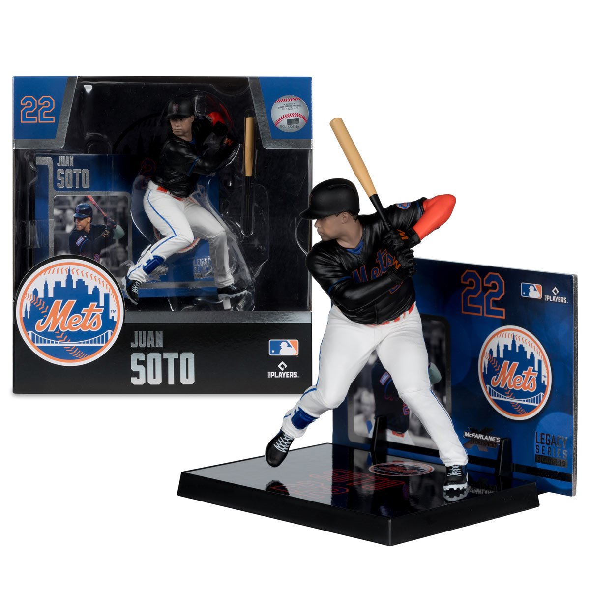 MLB SportsPicks New York Mets Juan Soto 7-Inch Posed Figure - Image 2