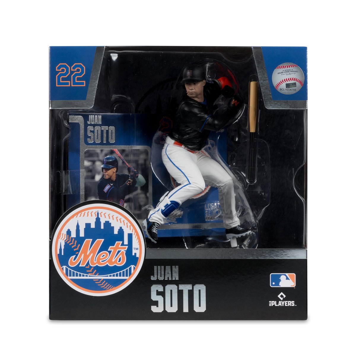 MLB SportsPicks New York Mets Juan Soto 7-Inch Posed Figure - Image 6