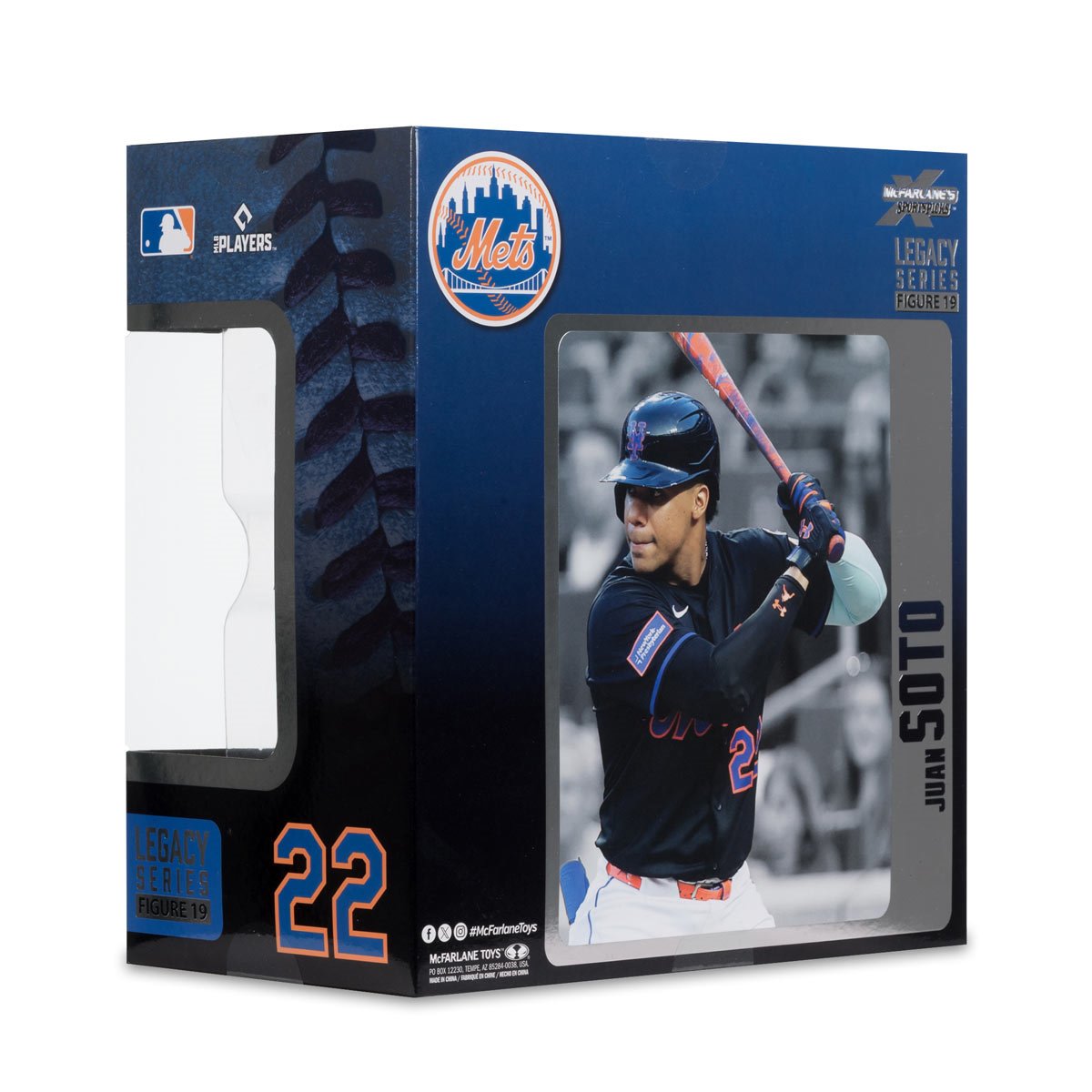 MLB SportsPicks New York Mets Juan Soto 7-Inch Posed Figure - Image 8
