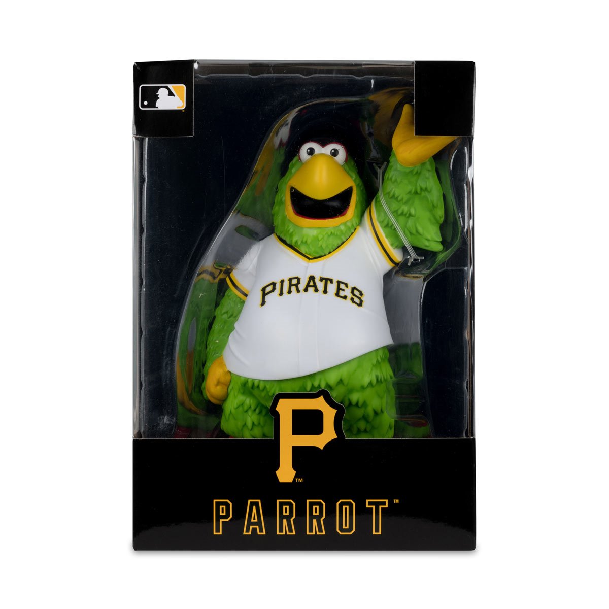 MLB SportsPicks Pittsburgh Pirates Pirate Parrot Mascot 7-Inch Posed Figure - Image 6