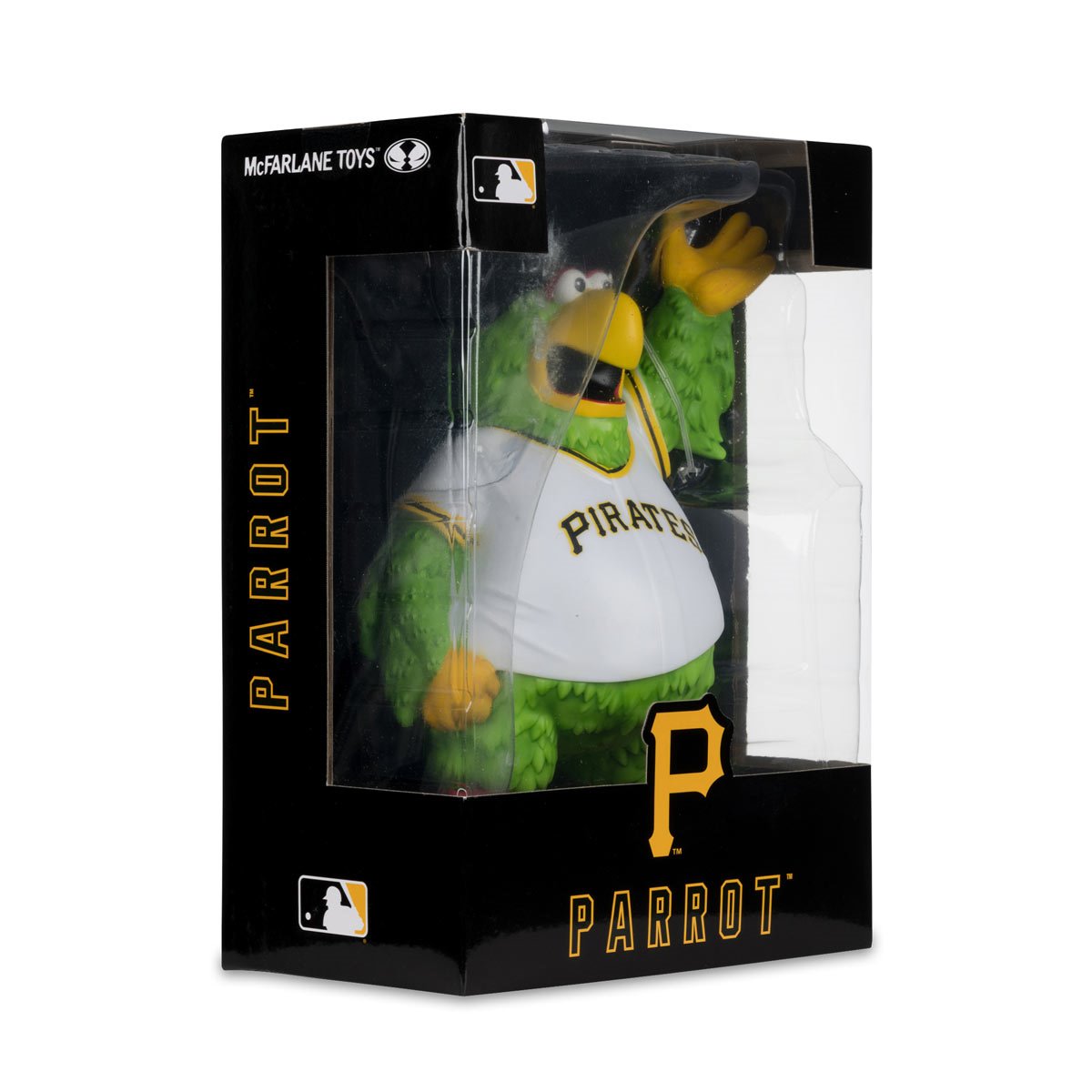 MLB SportsPicks Pittsburgh Pirates Pirate Parrot Mascot 7-Inch Posed Figure - Image 7