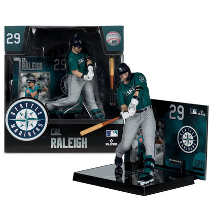 MLB SportsPicks Seattle Mariners Cal Raleigh 7-Inch Posed Figure - Image 2