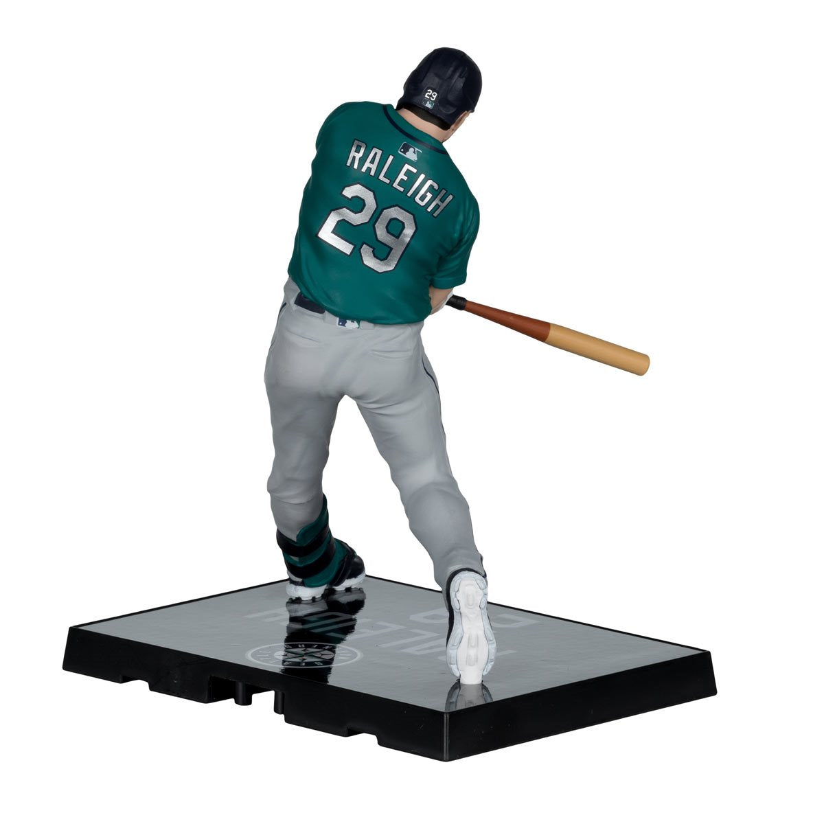 MLB SportsPicks Seattle Mariners Cal Raleigh 7-Inch Posed Figure - Image 4