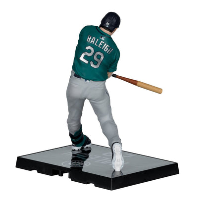 MLB SportsPicks Seattle Mariners Cal Raleigh 7-Inch Posed Figure - Image 4