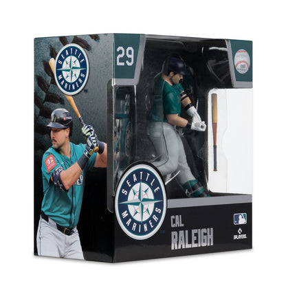 MLB SportsPicks Seattle Mariners Cal Raleigh 7-Inch Posed Figure - Image 7