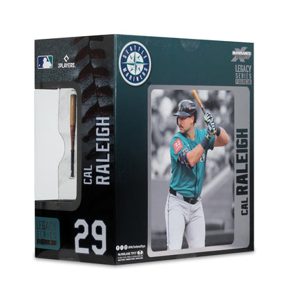 MLB SportsPicks Seattle Mariners Cal Raleigh 7-Inch Posed Figure - Image 8