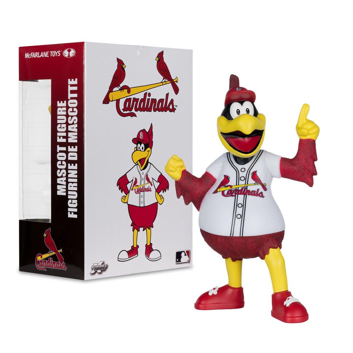 MLB SportsPicks St. Louis Cardinals Fredbird Mascot7-Inch Posed Figure - Image 2