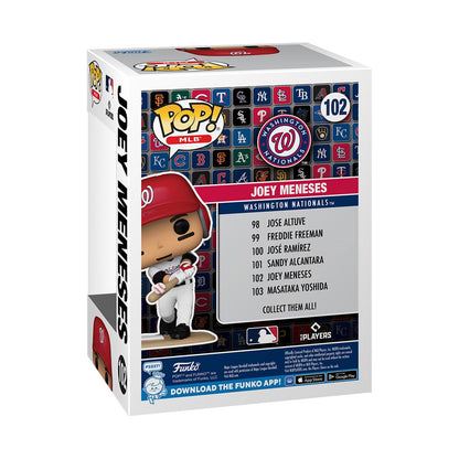 MLB Washington Nationals Joey Meneses Funko Pop! Vinyl Figure #102 - Image 3