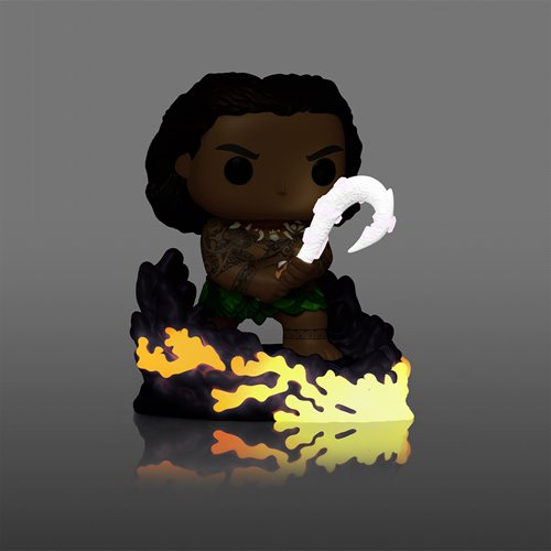 Moana Maui Glow-in-the-Dark Premium Funko Pop! Vinyl Figure #1764 - Image 4