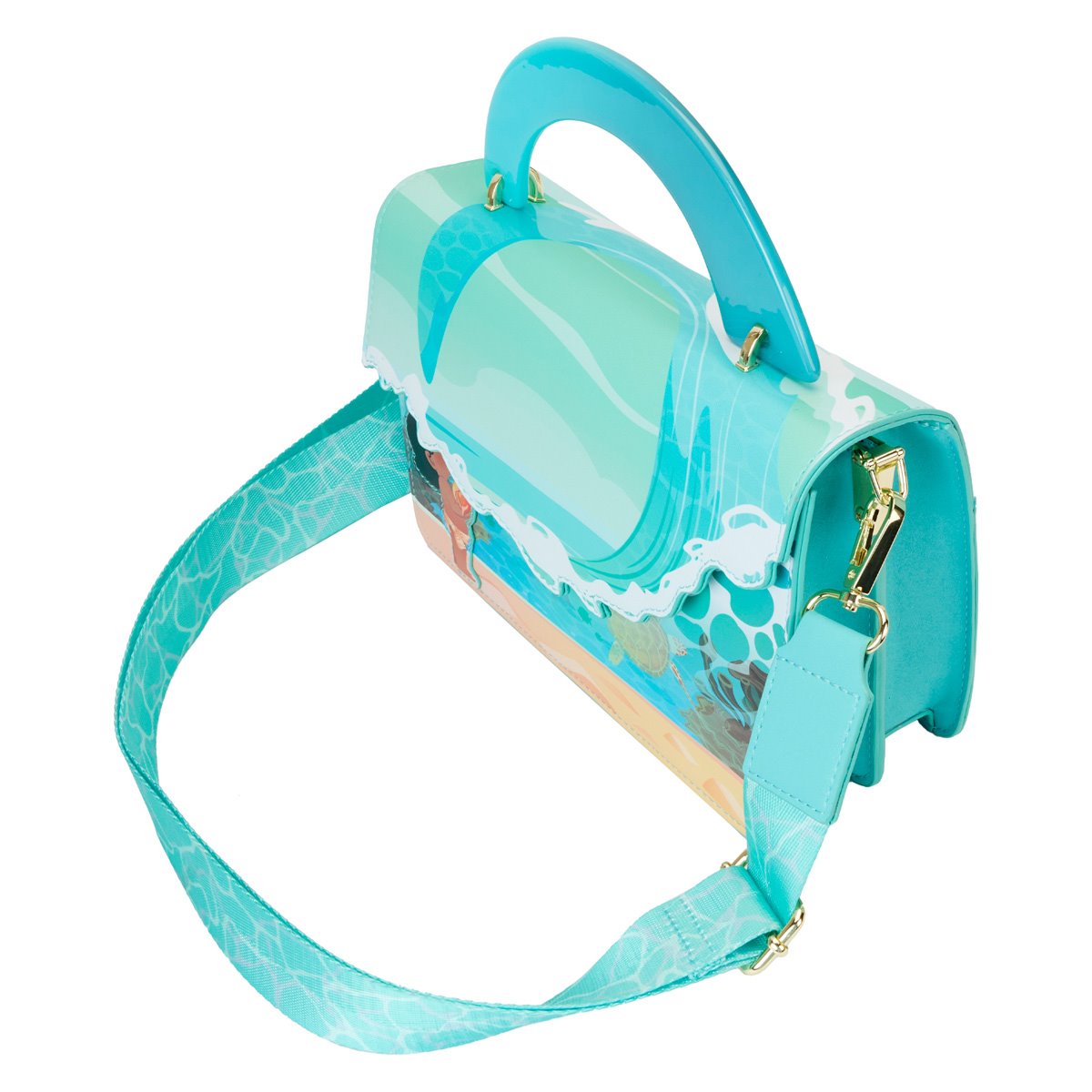 Moana Ocean Waves Crossbody Bag - Image 3