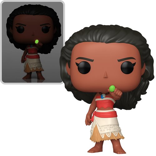 Moana with Heart of Te Fiti Glow-in-the-Dark Funko Pop! Vinyl Figure #1765 - Image 2