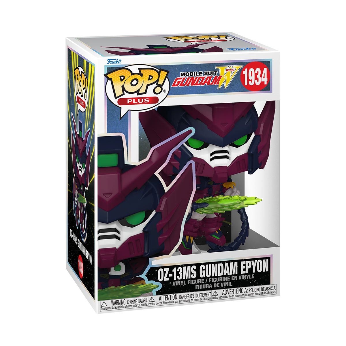Mobile Suit Gundam Wing 0Z-13MS Gundam Epyon Funko Pop! Vinyl Figure Plus #1934 - Image 3