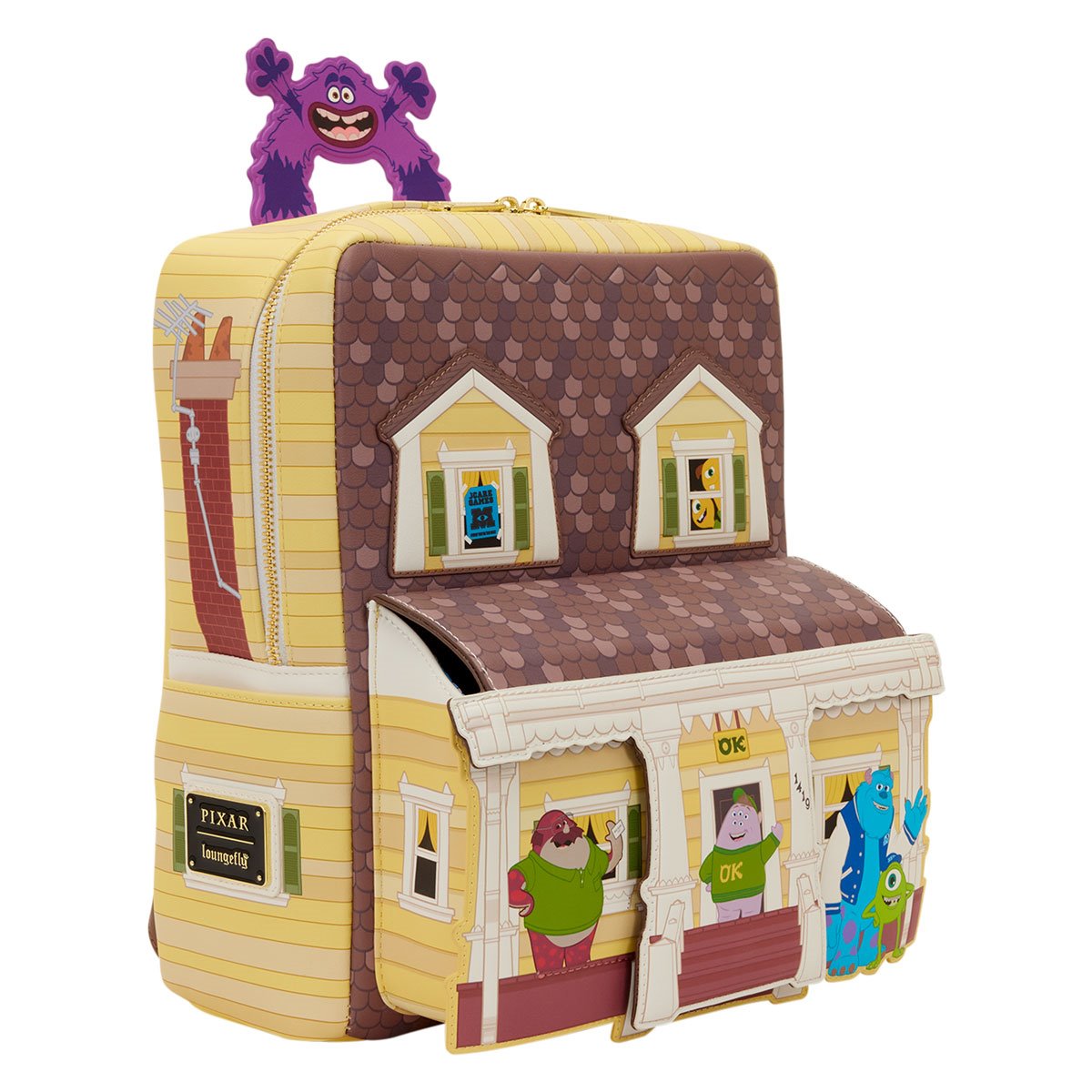 Monsters University Oozma Kappa House Figural Mini-Backpack - Image 2