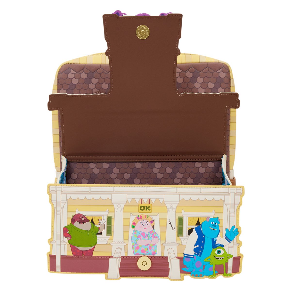 Monsters University Oozma Kappa House Figural Mini-Backpack - Image 4