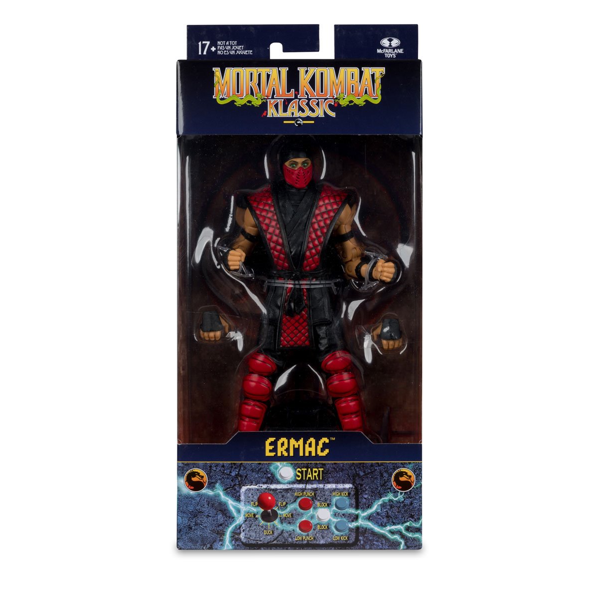 Mortal Kombat Klassic Wave 4 Ermac 7-Inch Scale Action Figure - Image 8