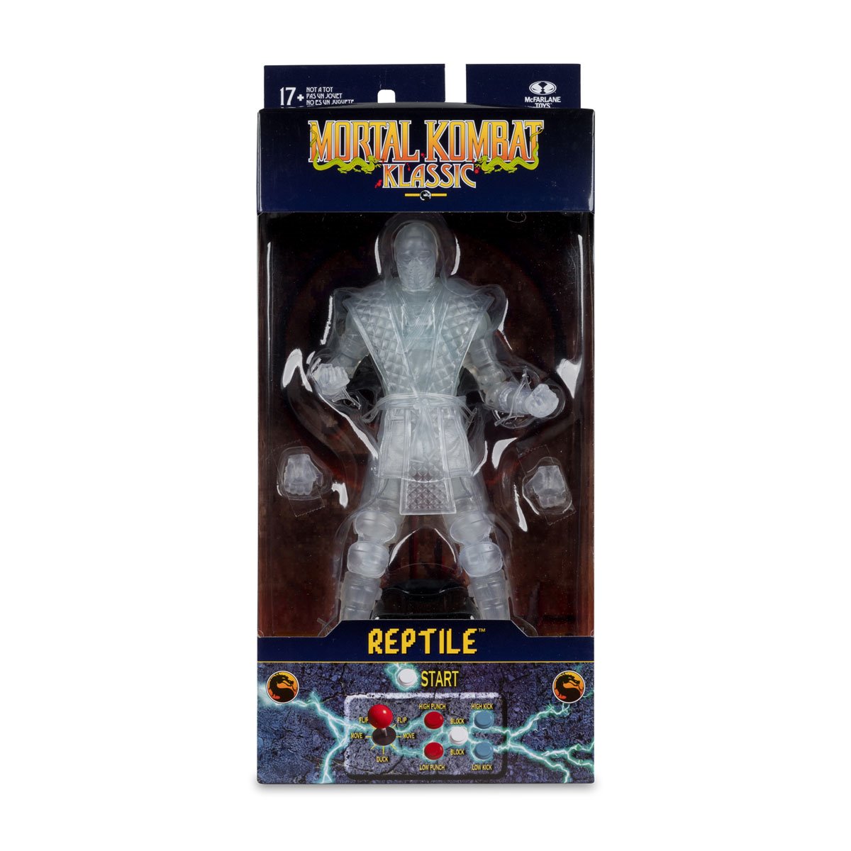 Mortal Kombat Klassic Wave 5 Reptile Invisible 7-Inch Scale Action Figure - Image 7