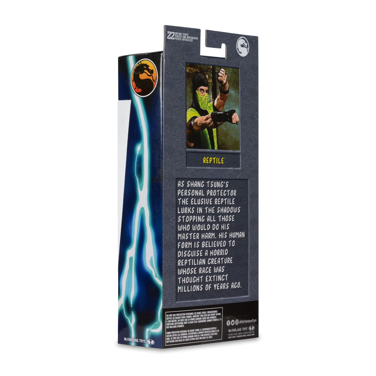 Mortal Kombat Klassic Wave 5 Reptile Invisible 7-Inch Scale Action Figure - Image 9