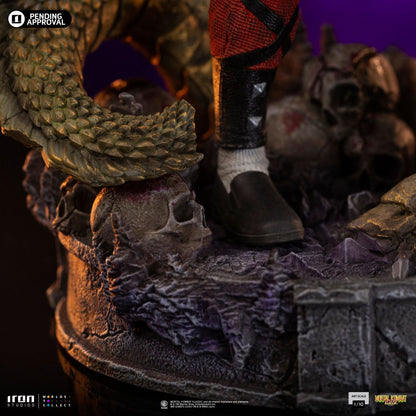 Mortal Kombat Liu Kang 1:10 Art Scale LE Statue - Image 4