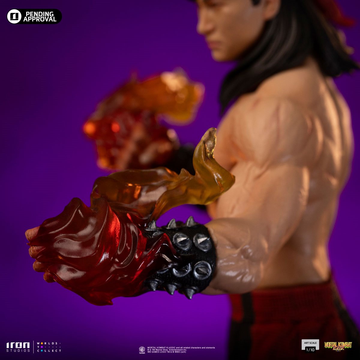 Mortal Kombat Liu Kang 1:10 Art Scale LE Statue - Image 5