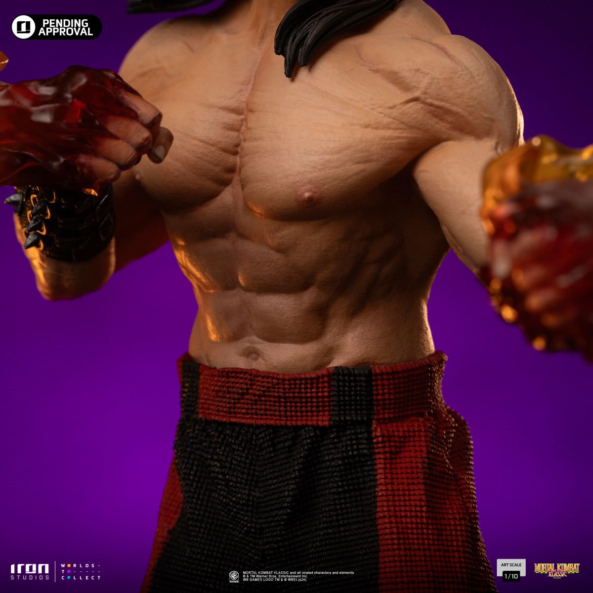 Mortal Kombat Liu Kang 1:10 Art Scale LE Statue - Image 7