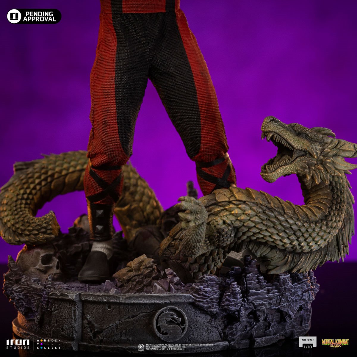 Mortal Kombat Liu Kang 1:10 Art Scale LE Statue - Image 8