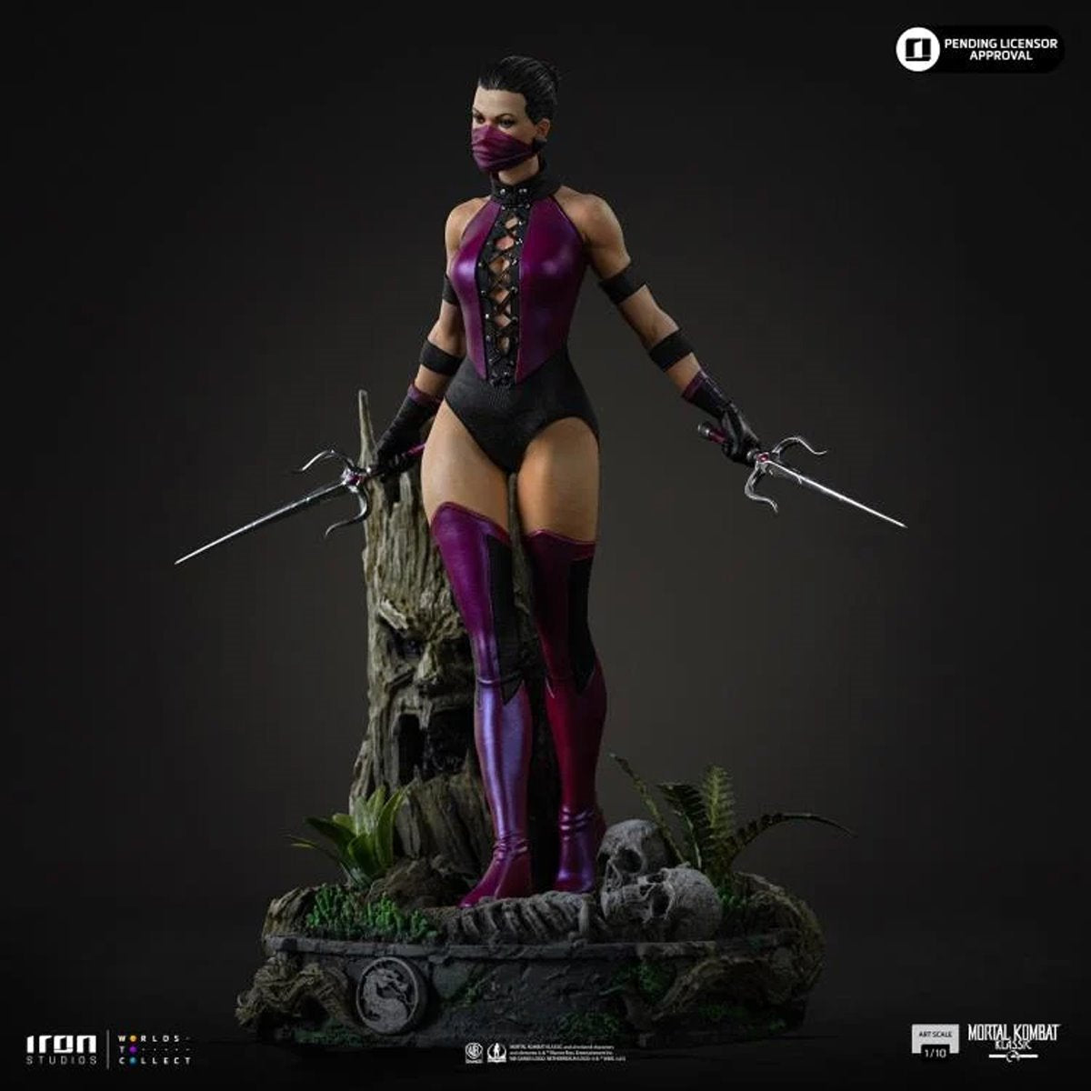 Mortal Kombat Mileena 1:10 Art Scale Limited Edition Statue - Image 6