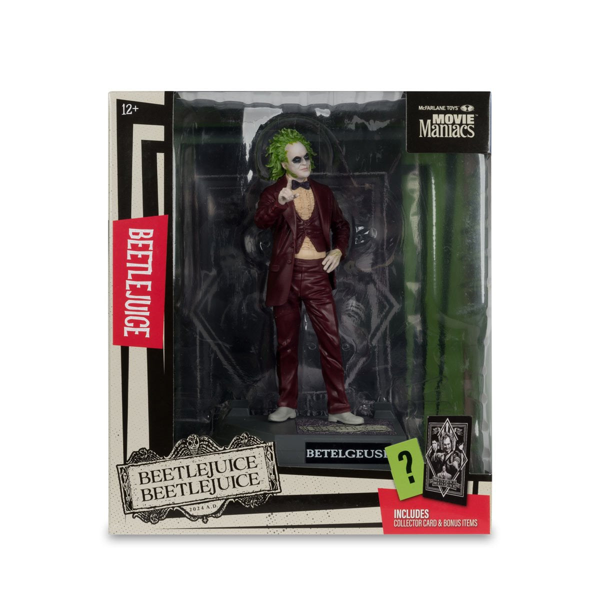 Movie Maniacs Beetlejuice Beetlejuice 6-Inch Scale Posed Figure - Image 4