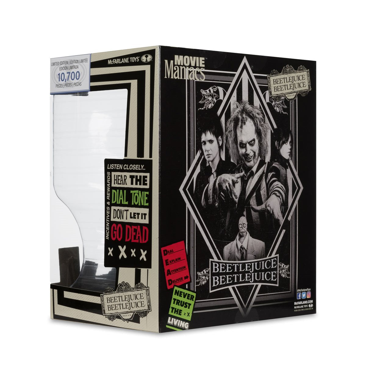 Movie Maniacs Beetlejuice Beetlejuice 6-Inch Scale Posed Figure - Image 6