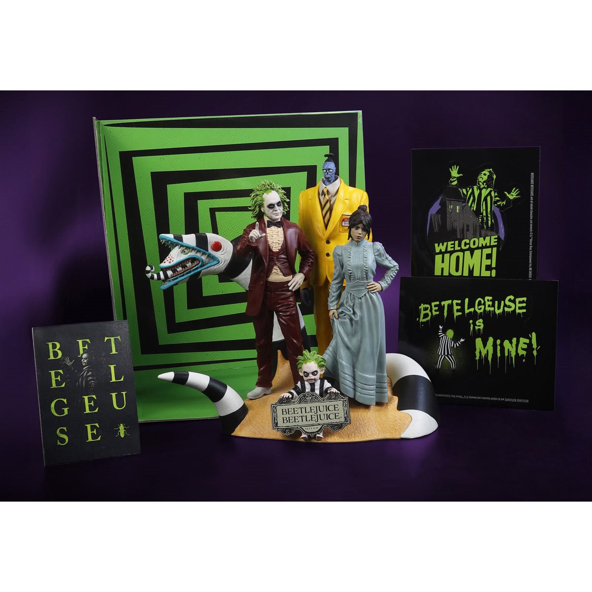 Movie Maniacs Beetlejuice Beetlejuice 6-Inch Scale Posed Figure 4-Pack - Image 2