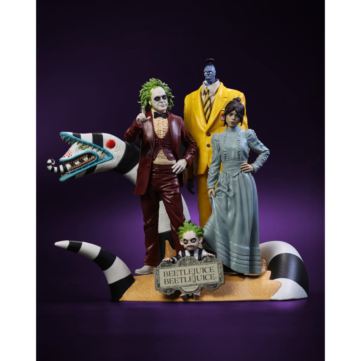 Movie Maniacs Beetlejuice Beetlejuice 6-Inch Scale Posed Figure 4-Pack - Image 4