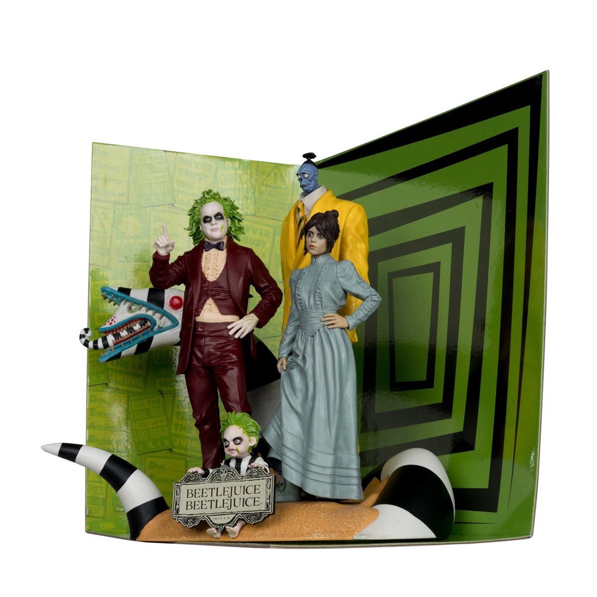 Movie Maniacs Beetlejuice Beetlejuice 6-Inch Scale Posed Figure 4-Pack - Image 5