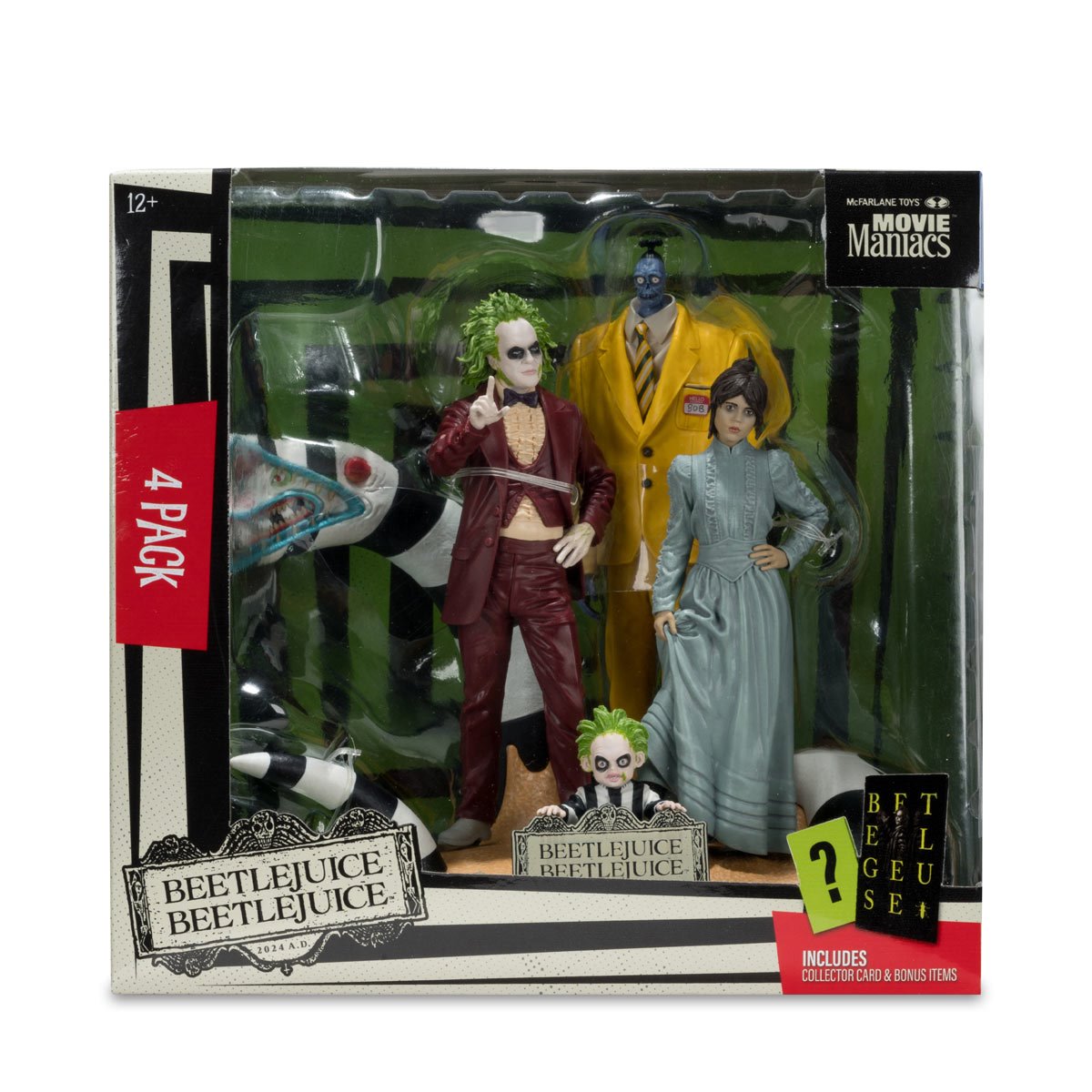 Movie Maniacs Beetlejuice Beetlejuice 6-Inch Scale Posed Figure 4-Pack - Image 10