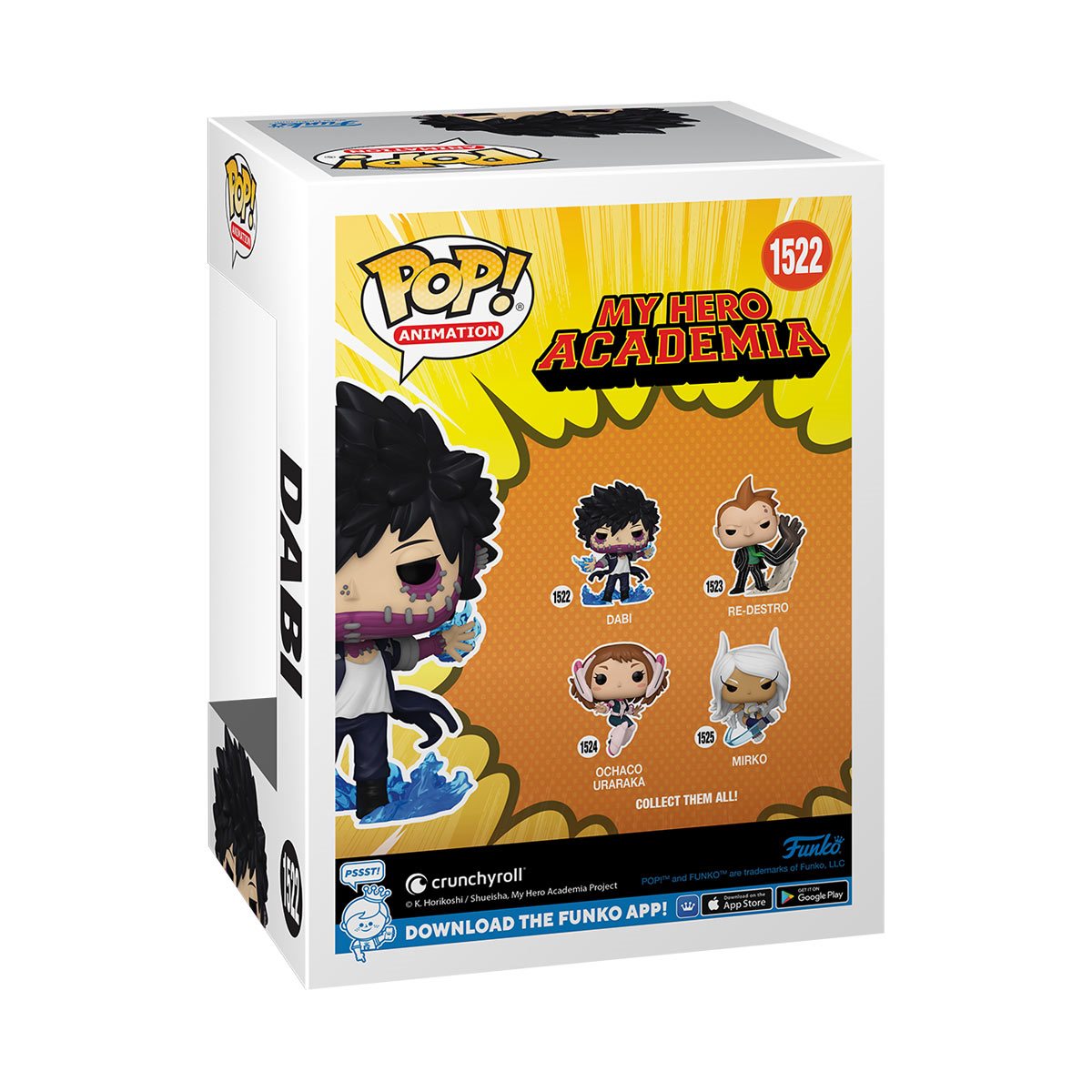 My Hero Academia Dabi (Flames) Funko Pop! Vinyl Figure #1522 - Image 3