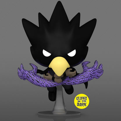 My Hero Academia Fumikage Tokoyami Fallen Angel Glow-in-the-Dark Funko Pop! Vinyl Figure #1351 - AAA Anime Exclusive - Image 4