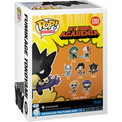 My Hero Academia Fumikage Tokoyami Fallen Angel Glow-in-the-Dark Funko Pop! Vinyl Figure #1351 - AAA Anime Exclusive - Image 5