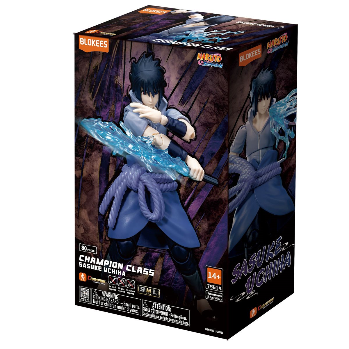 Nartuto Shippuden Sasuke Uchiha Champion Class CC04 Model Kit - Image 9