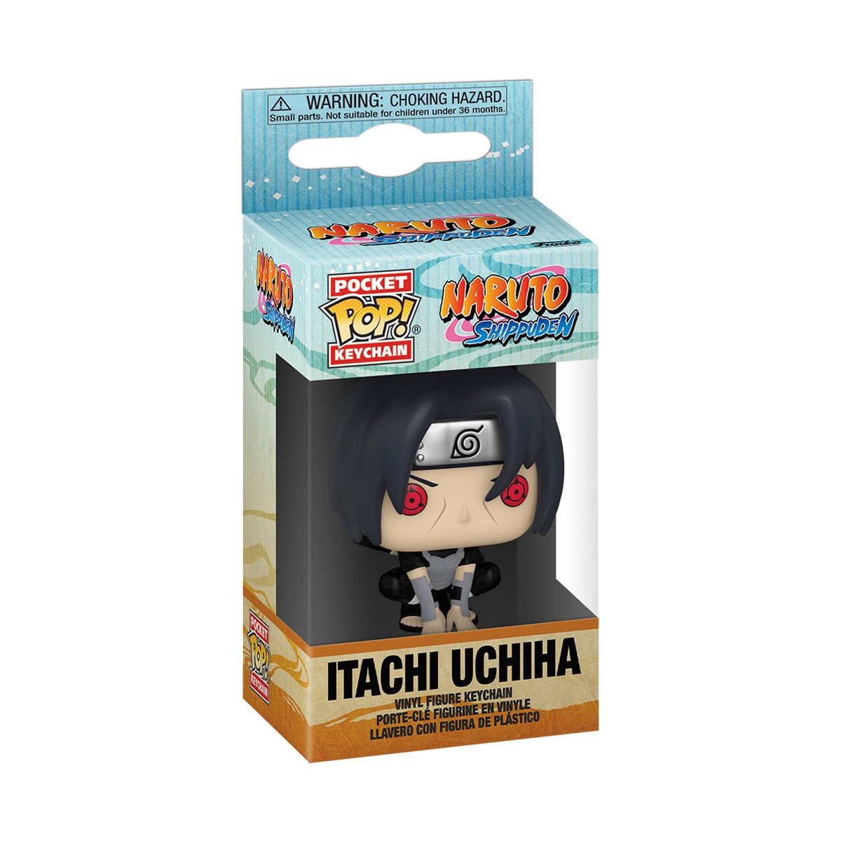 Naruto: Shippuden Itachi Uchiha (Moonlit) Funko Pocket Pop! Key Chain - Image 2