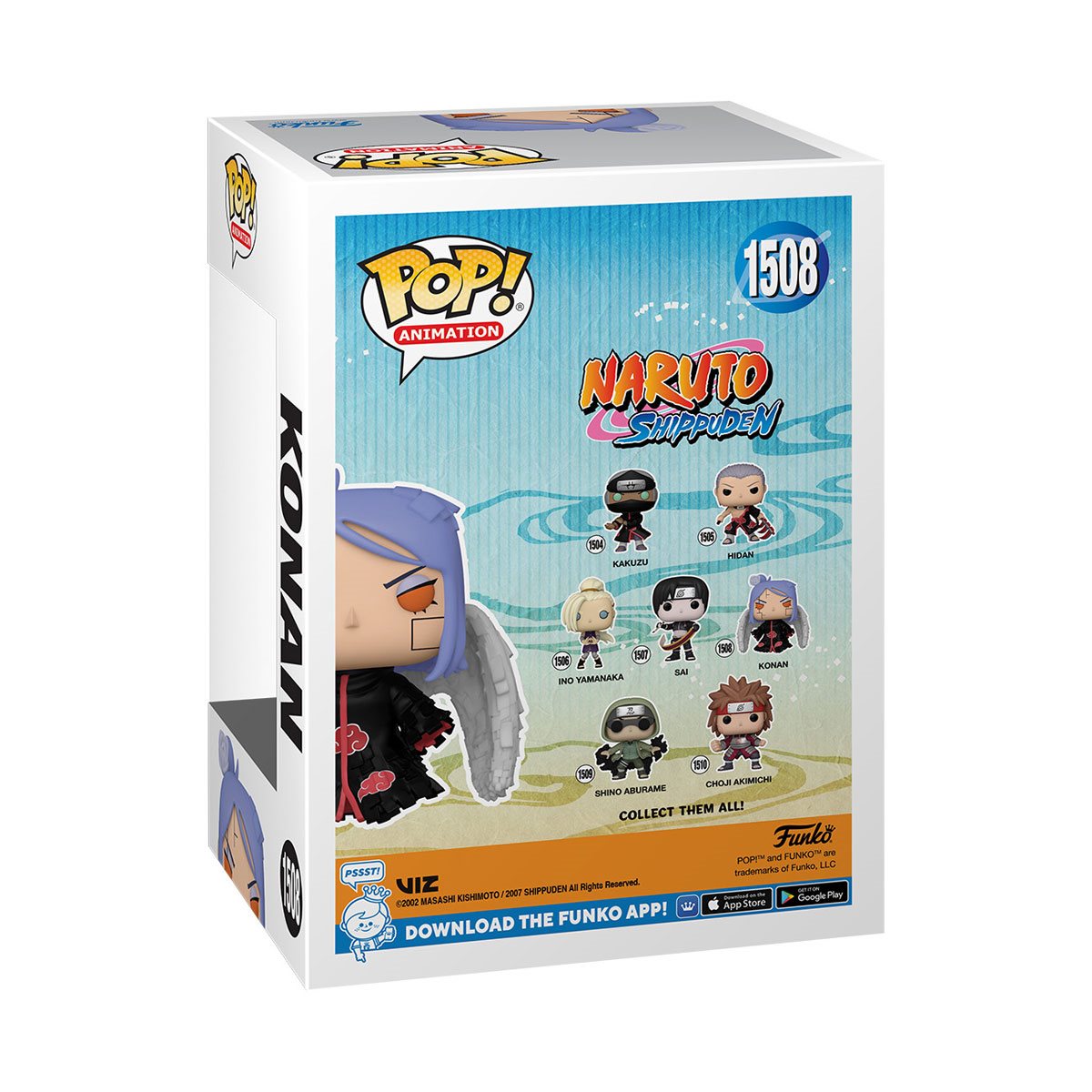 Naruto: Shippuden Konan Funko Pop! Vinyl Figure #1508 - Image 3