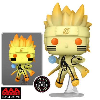 Naruto: Shippuden Naruto Uzumaki Kurama Link Mode Funko Pop! Vinyl Figure #1465 - AAA Anime Exclusive - Image 2