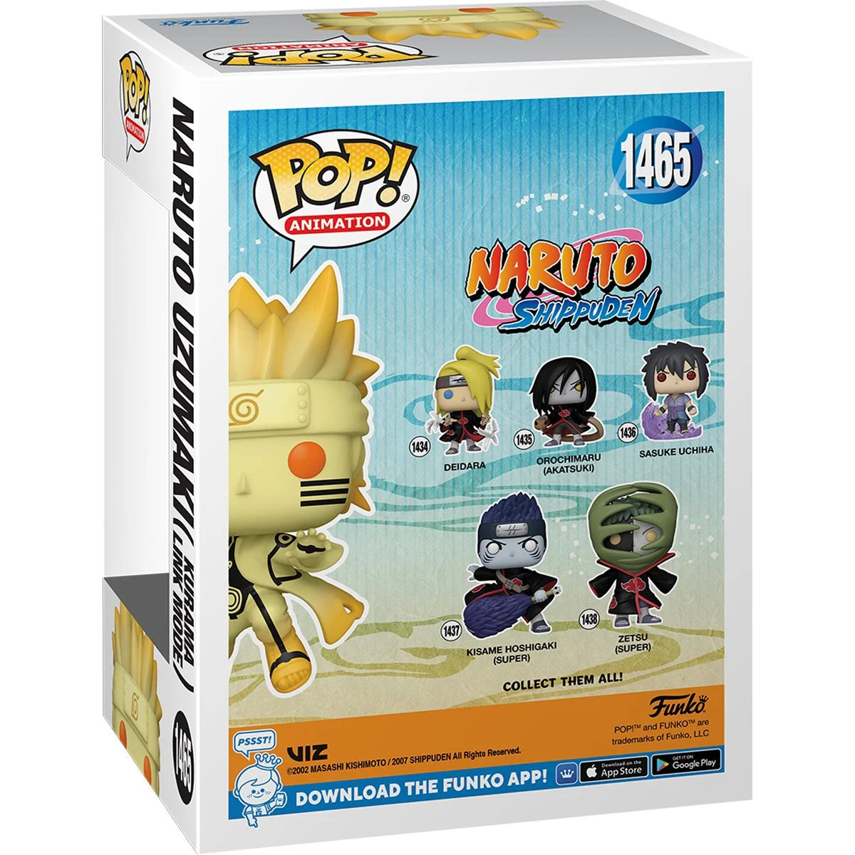 Naruto: Shippuden Naruto Uzumaki Kurama Link Mode Funko Pop! Vinyl Figure #1465 - AAA Anime Exclusive - Image 5