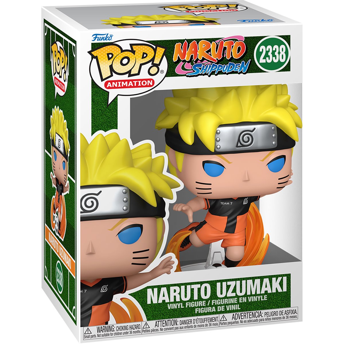 Naruto: Shippuden Naruto Uzumaki Soccer Funko Pop! Vinyl Figure #2338 - Image 2