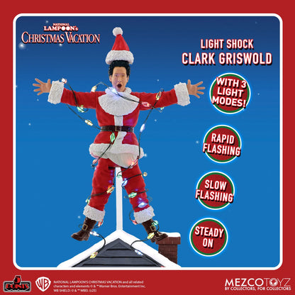 National Lampoon's Christmas Vacation Light Shock Clark Griswold 5 Points Action Figure - Image 2