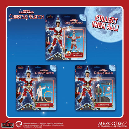National Lampoon's Christmas Vacation Light Shock Clark Griswold 5 Points Action Figure - Image 7