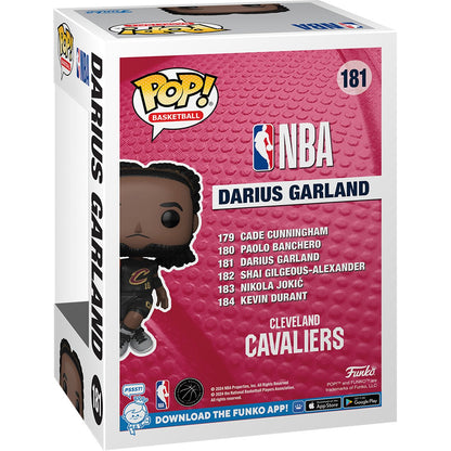 NBA Cavs Darius Garland Funko Pop! Vinyl Figure #181 - Image 3