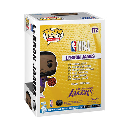 NBA LA Lakers LeBron James Funko Pop! Vinyl Figure #172 - Image 3